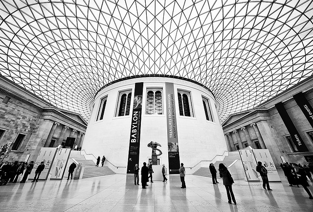 "Image of the interior of the British Museum"