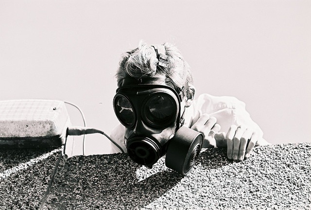 gas mask photoshoot 4