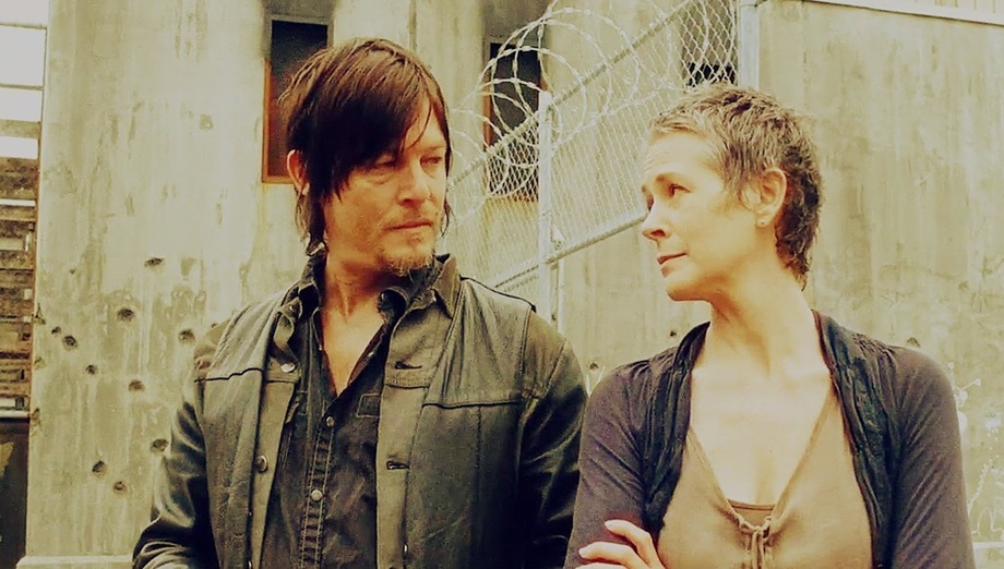 Daryl and Beth on The Walking Dead