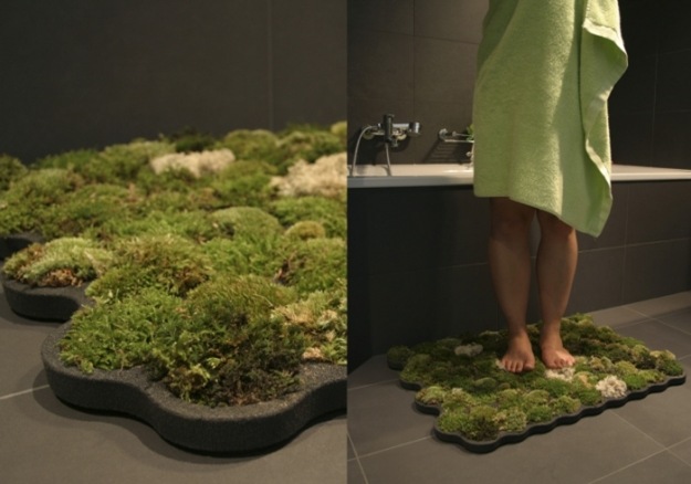 moss bathmat