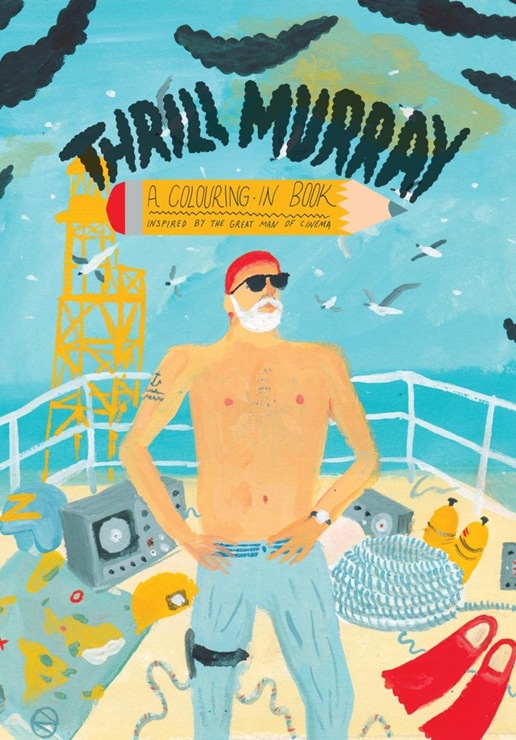 BILL MURRAY COLORING BOOKS