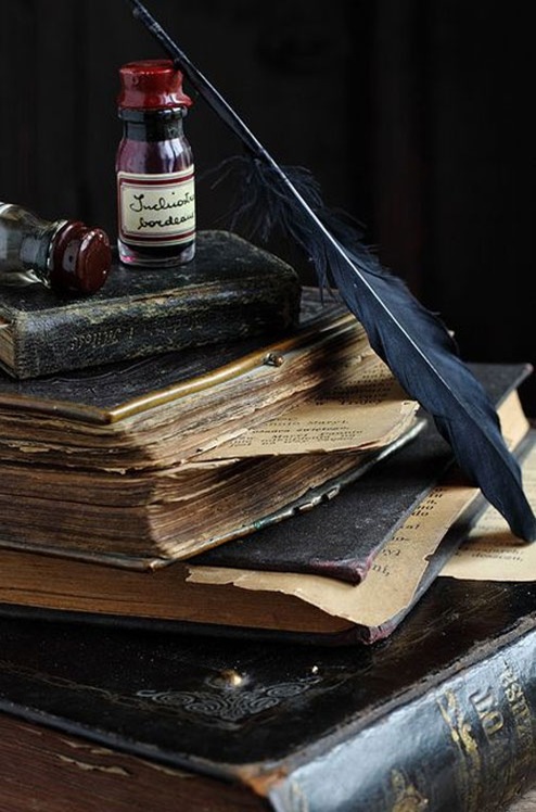 BOOKS-AND-INK-ANTIQUE